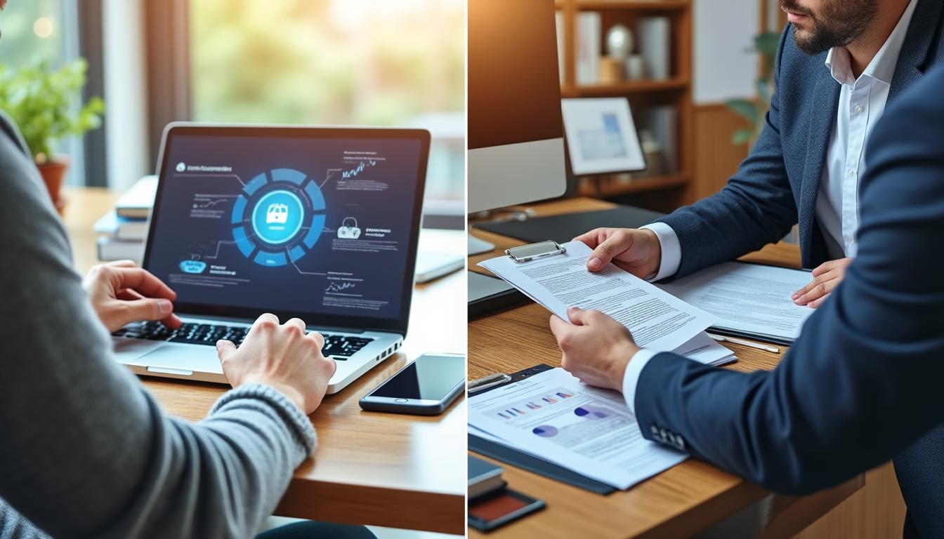 assurance auto : découvrez les avantages et inconvénients de l'assurance en ligne et en agence pour faire le meilleur choix adapté à vos besoins.